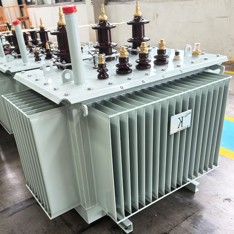 100-2500 kVA 10kv Power Transmission Amorphous Copper Foil Coil Oil Immersed Transformer