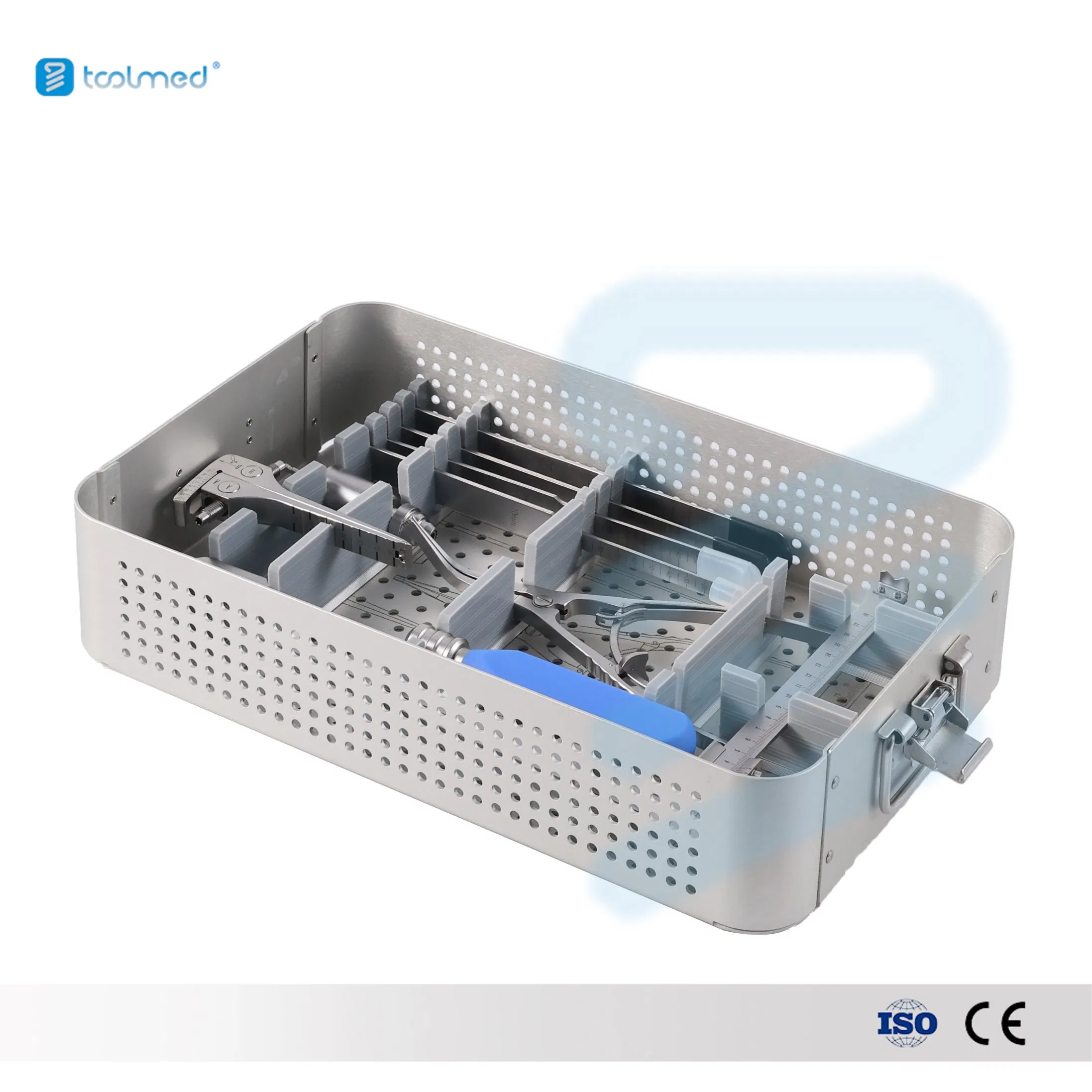 Orthopedic Surgical Instruments Set Medical Osteotomy Locking Plate Titanium System for Bone Cutting &amp; Fixation in Surgery