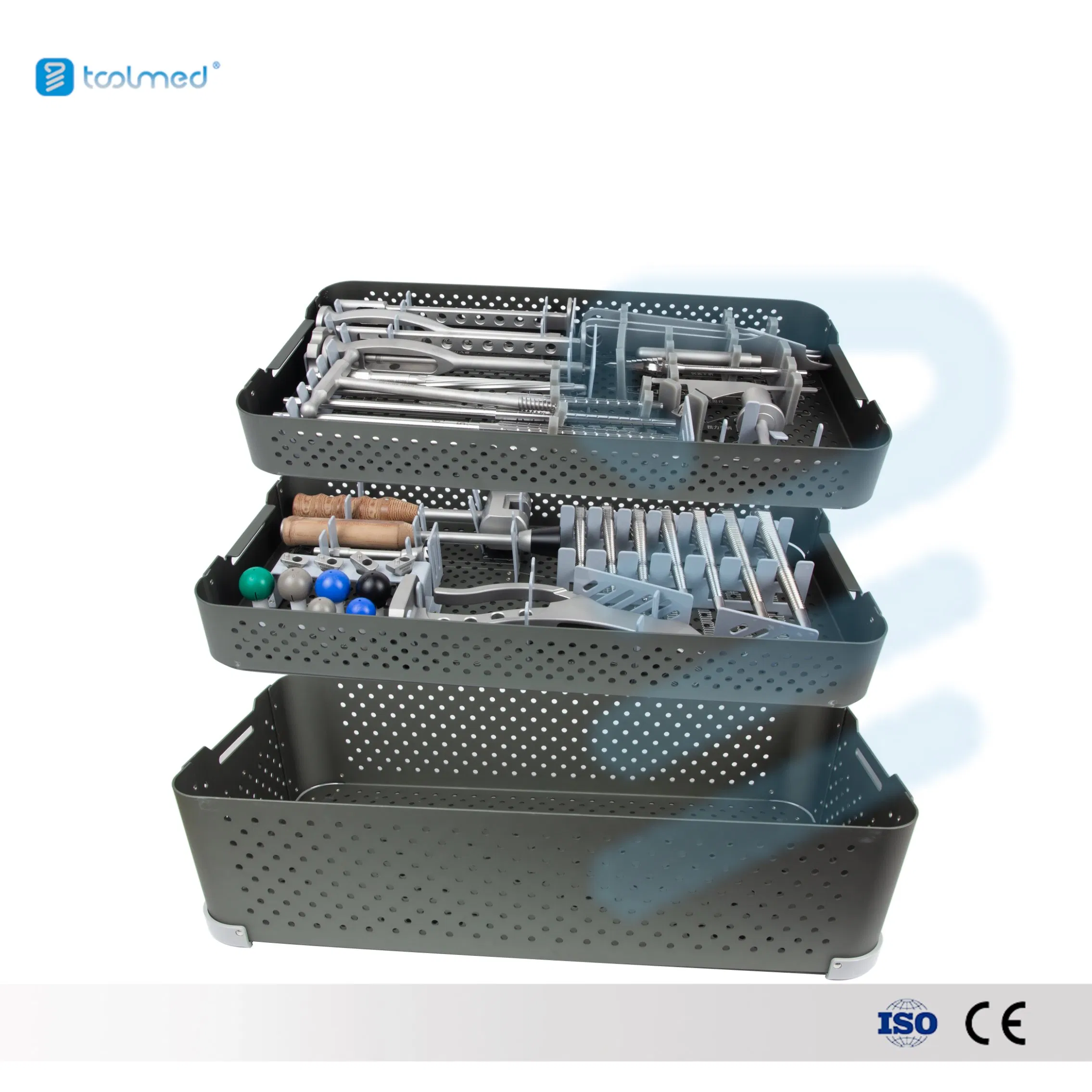 Wholesale High Quality Hip Joint Femoral Instrument Set Bone Reduction Total Knee Joint Replacement Instrument Set Hip and Knee