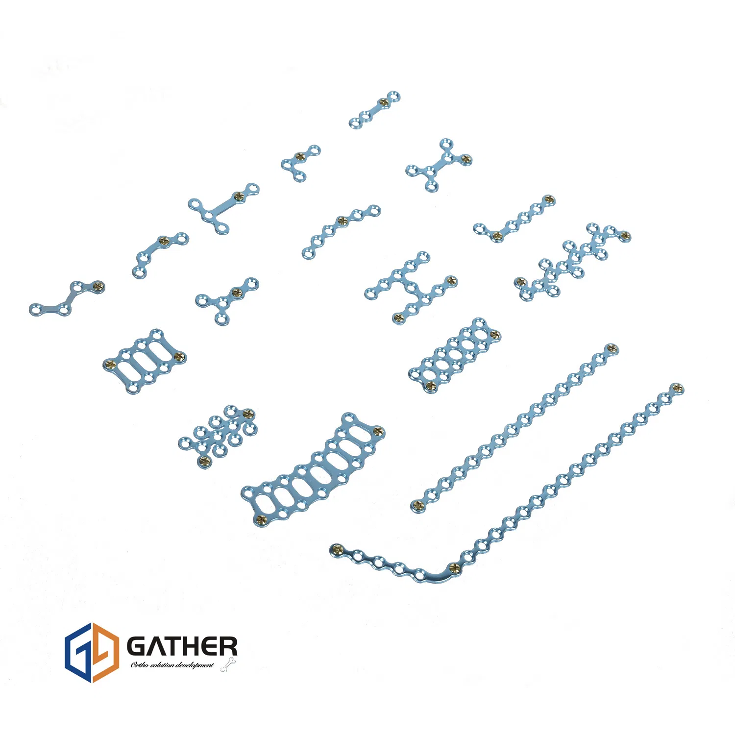 Maxillofacial Micro 110° L-Plate 7holes Trauma Implant Plastic Cosmetic Surgery