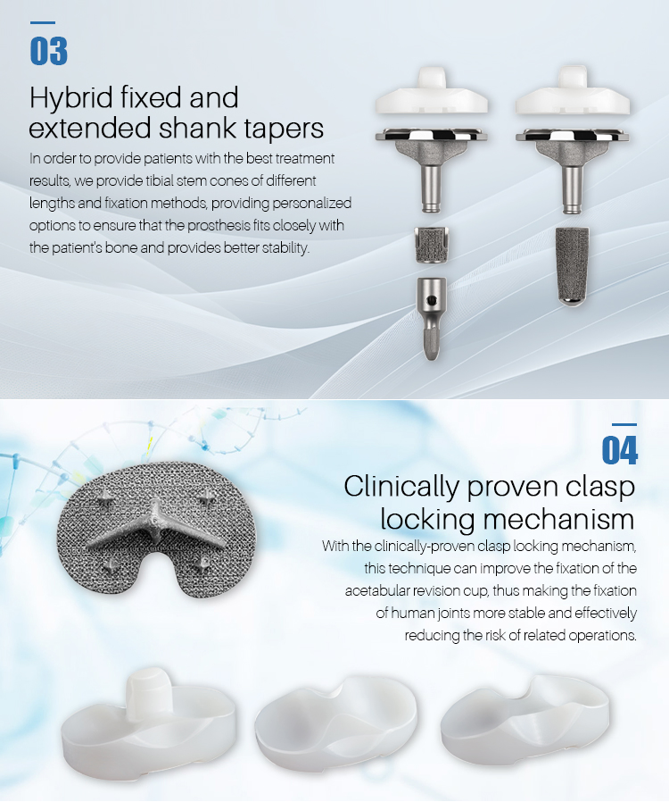 Orthopedic Tkr/Thr Surgery Hip and Knee Prosthesis Total Knee Joint Replacement Instrument Set