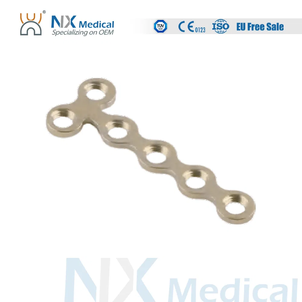 Nx Medical Maxillofacial Locking Compression Plate System for Trauma Implants Fixation