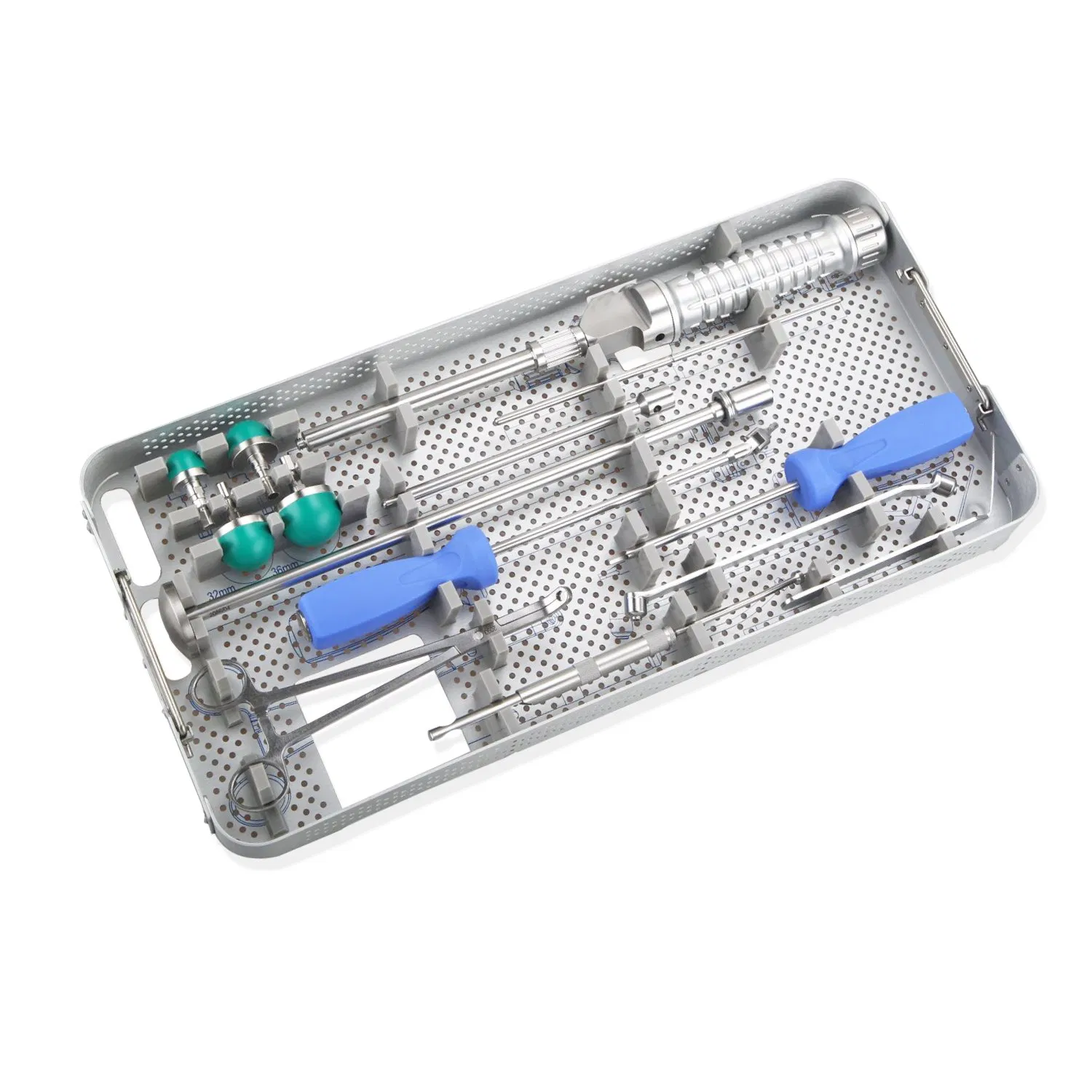 Orthopedic Hip Joint Instrument Set (Stem&Cup) Medical Equipment Surgical Instrument