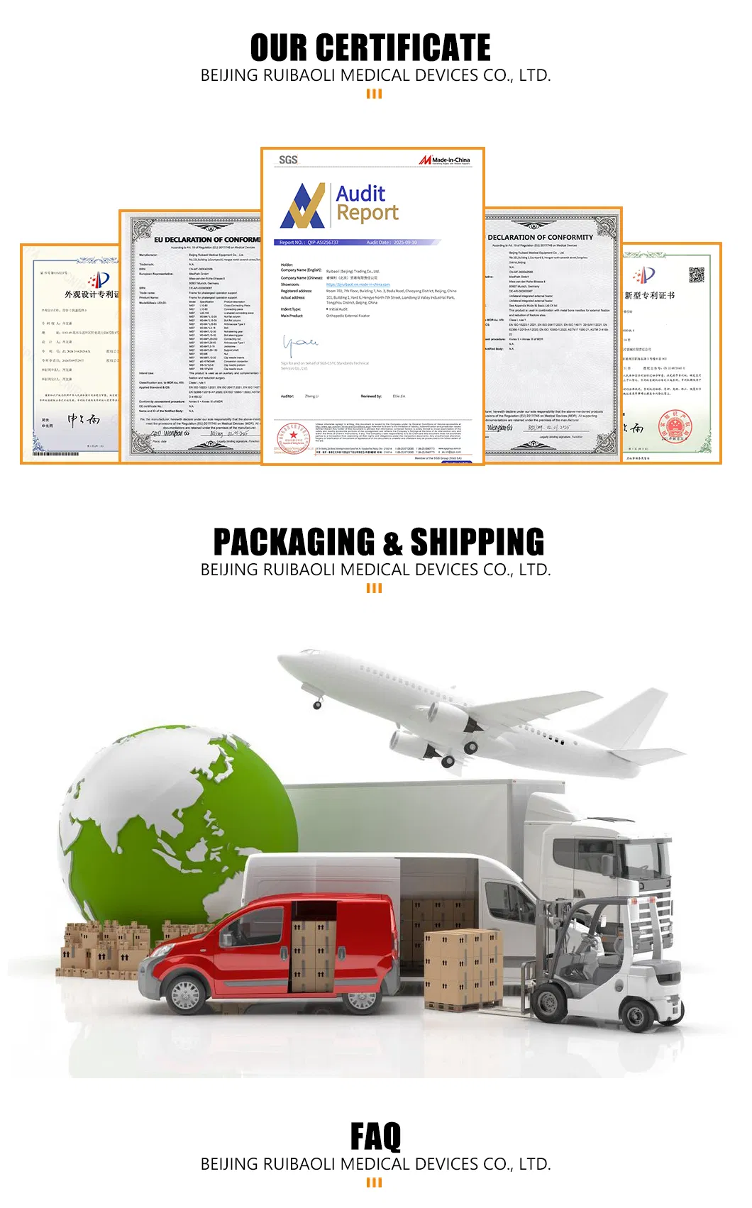 Product Quality Certifications