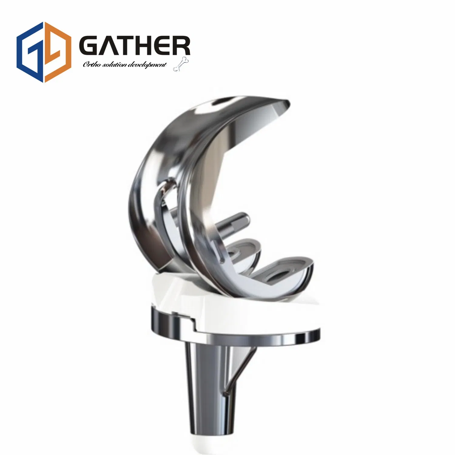 OEM Orthopedic Surgical Instrument Femoral Condyle Replacement Artificial Knee Joint Implants