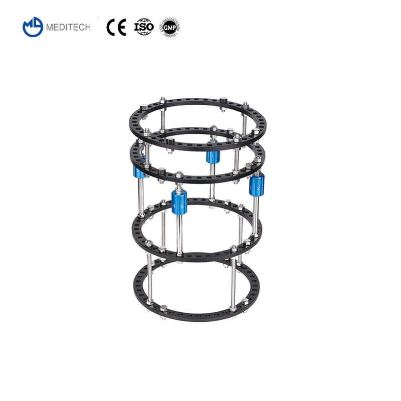 Orthopedic Instruments Ilizarov Talipes Equinovalgus Bone Lengthening External Fixator Ilizarov Ring Fixator