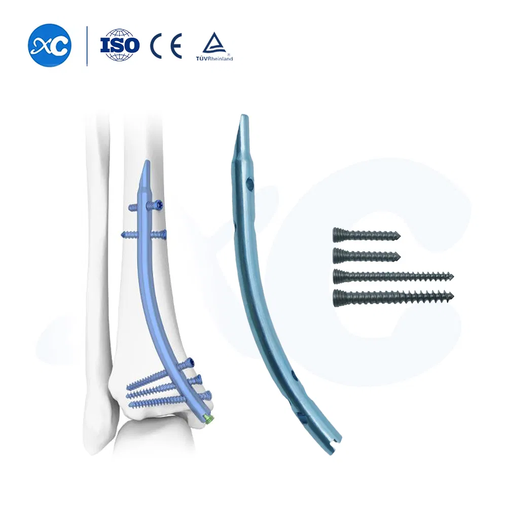 CE &amp; ISO Orthopedic Implants Trauma Expert Retrograde Tibial Intramedullary Nail Instrument Set