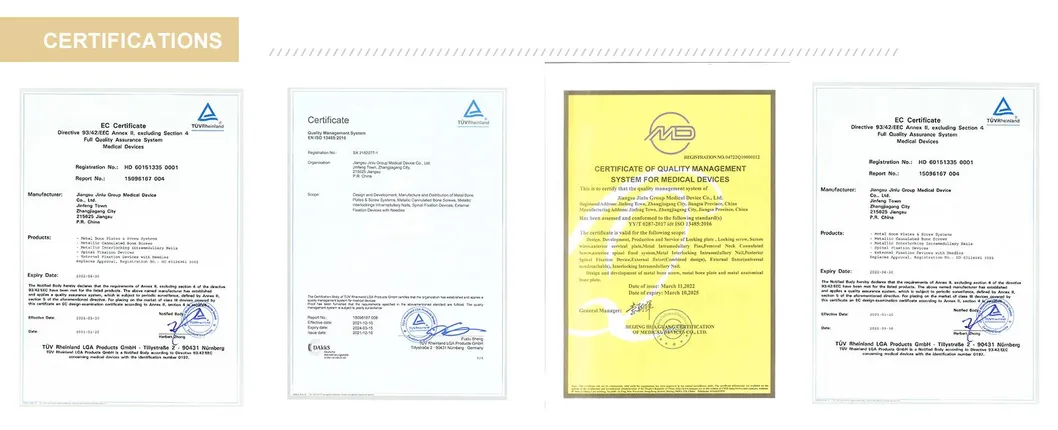 Certifications Display