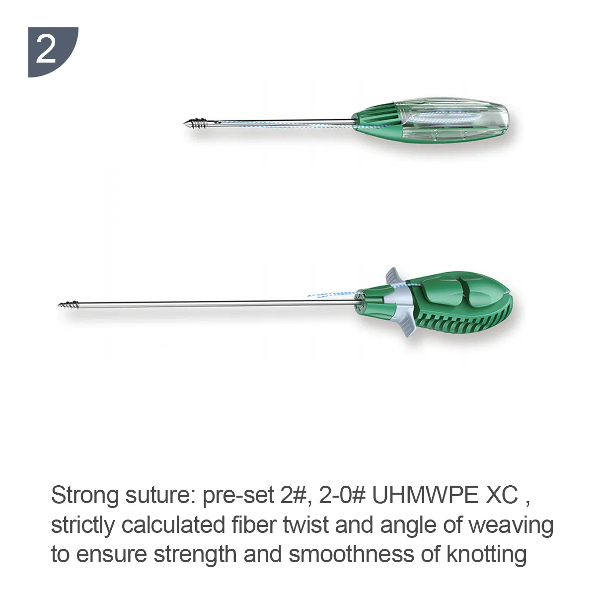 Sport Medicine Surgical Bone Instrument Non-Absorbable Shoulder Suture Anchor