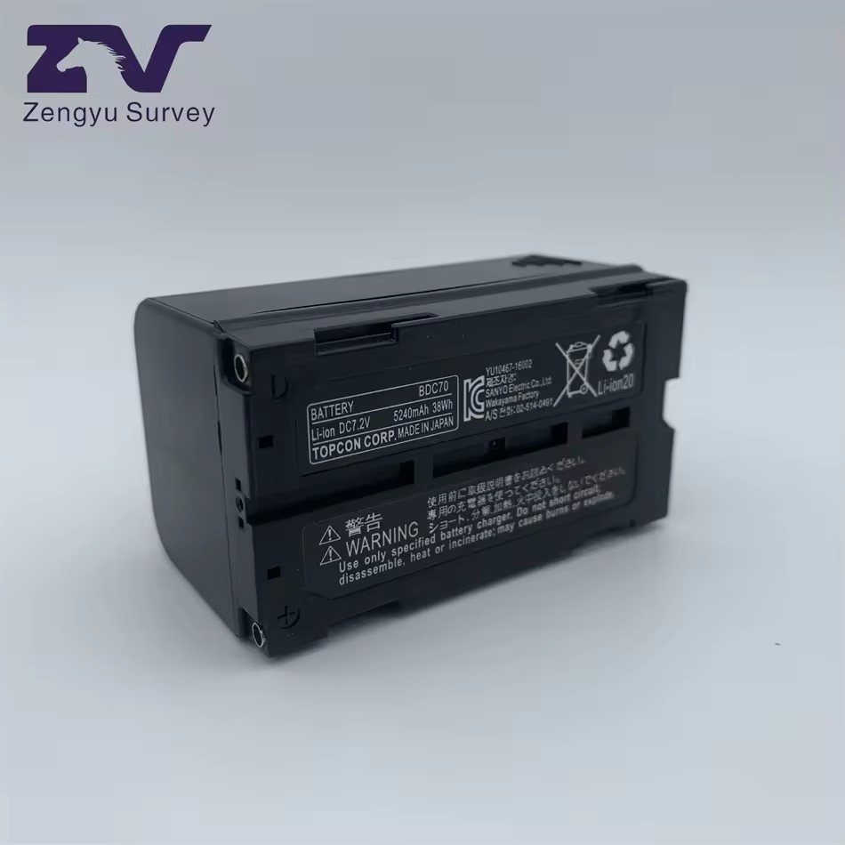 Zengyu Replacement Bdc70 7.2V 5240mAh Li Ion Battery for Sok KIA Top Con Power Tools Total Stations