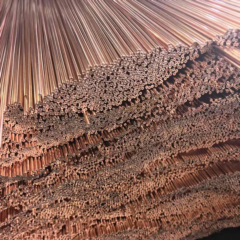 Wholesale China Suppliers Factory for High-Precision Copper Alloy Capillary Coil and Straight Tube for Air Conditioning Applications Supplier, Factories