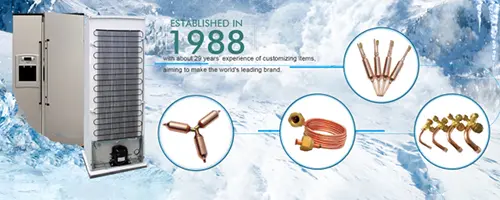 Taojun components used in household refrigerator and freezer systems
