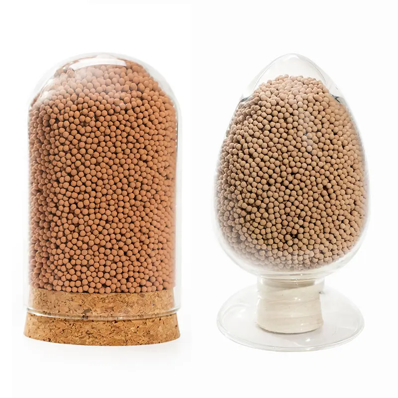 Molecular sieve filter material structure