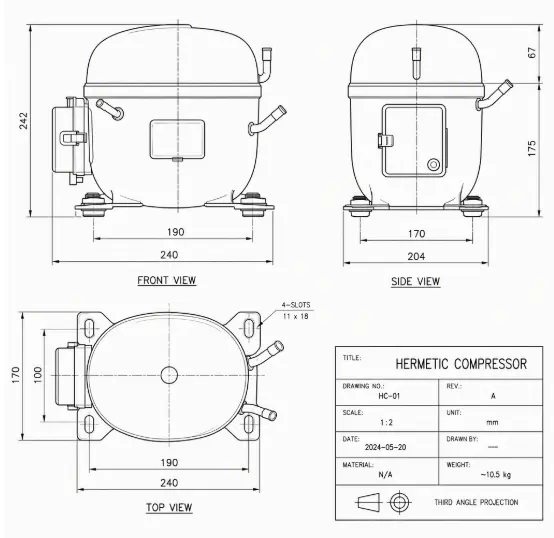 Compressor Structure Diagram