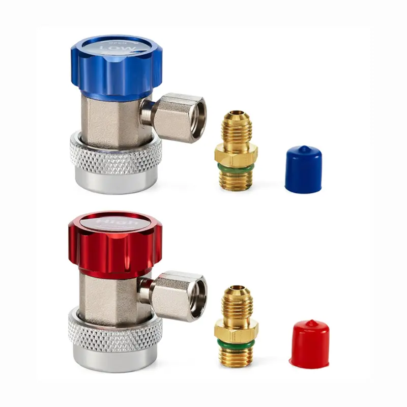 China China Suppliers Standard R134a Gas Quick Adapters Kit Coupler Male Fittings from Factory for Efficient Fluid Transfer Supplier, Manufacturer