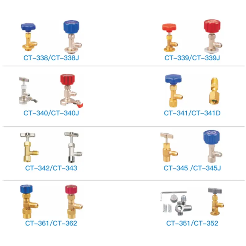 China China Suppliers Factory Can Tap Charging Valve Bottle Opener for Refrigeration R22 R134a R410 Systems Supplier, Suppliers