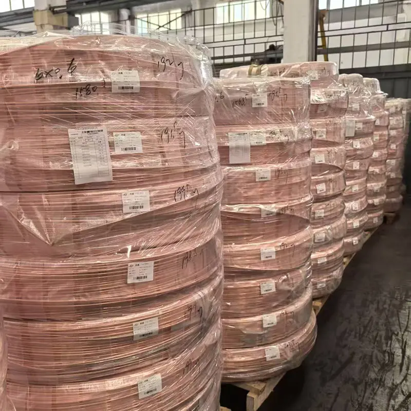 Wholesale Rolling Bundy Tube Copper Pipe for Fridge Coiling air Conditioner Tube Suppliers, Factories