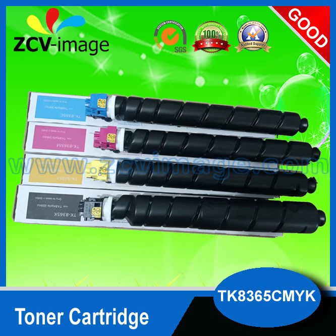 Color Photocopier Premium Refillable Toner Cartridge Kit Tk865cmyk for Kyocera- Taskalfa 250ci/300ci/400ci