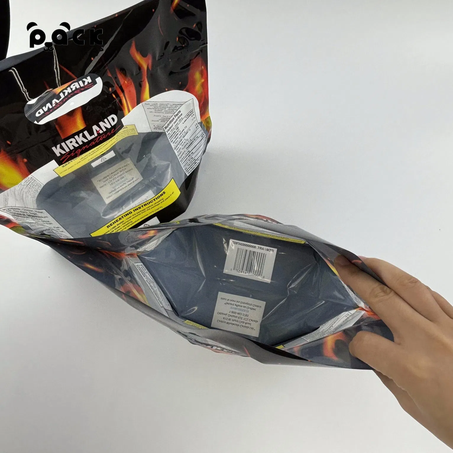 Roast Chicken Food Packaging Bag Rotisserie Chicken Bag Microwavable Food Packaging