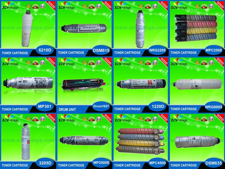 Refillable Toner Cartridge MP1350 for MP9000/MP1100/MP1350
