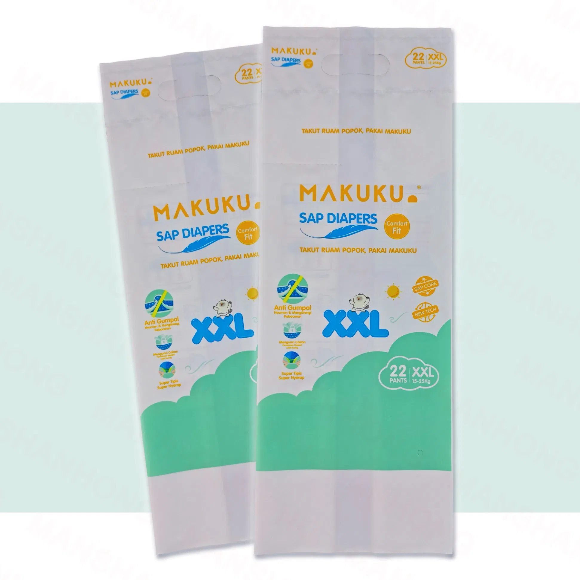 Premium Ziplock Diaper Bag for Adult Diapers Packaging Solution