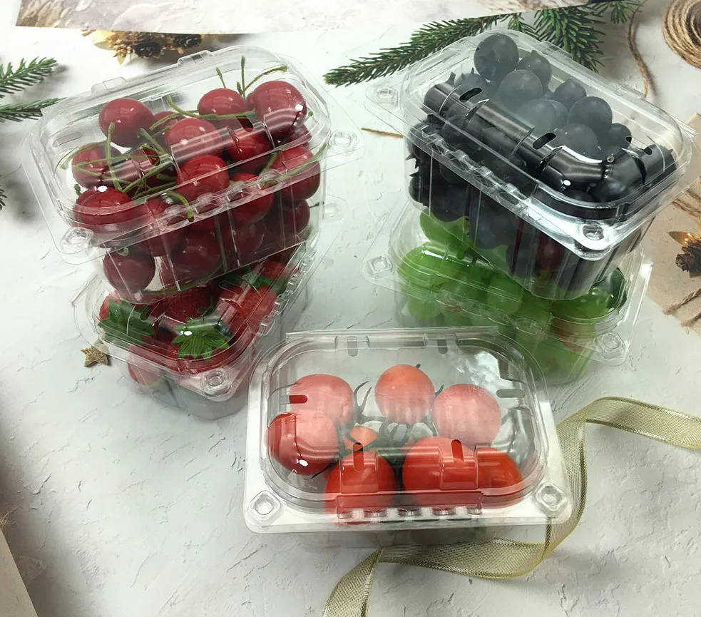Clear Plastic Tomato Punnets