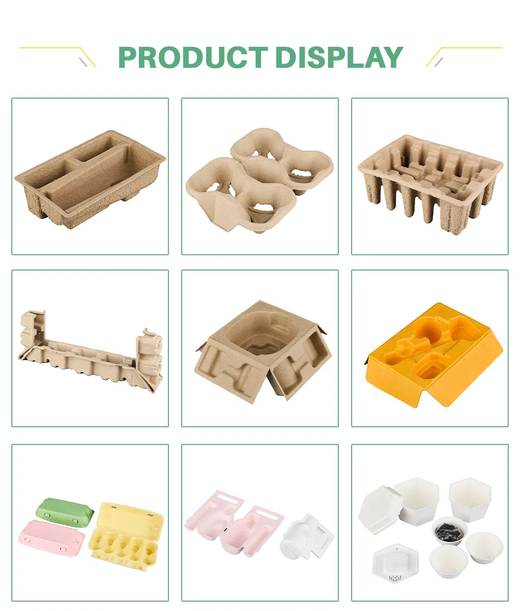 Eco Paper Molded Pulp Fragrance Packaging 1