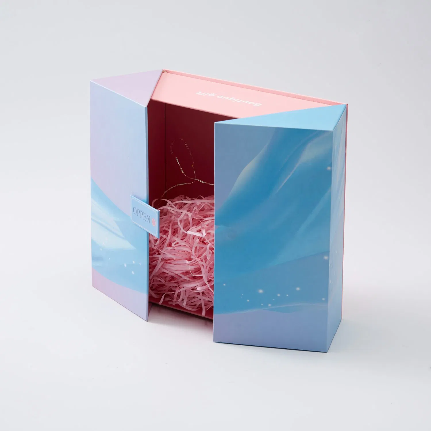 Factory Price Creative Beautiful Gift Packaging Box Jewellery Paper Carton Customized Cosmetic Mangnet Box