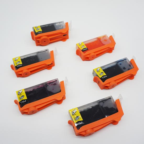 Canon Printer Compatible Refillable Ink Cartridges 125/126, 225/226, 325/326, 425/426, 525/526, 625/626, 725/726, 825/826 for Canon Inkjet Printers