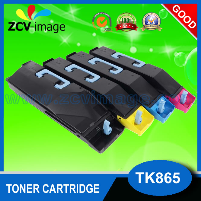 Color Photocopier Premium Refillable Toner Cartridge Kit Tk865cmyk for Kyocera- Taskalfa 250ci/300ci/400ci