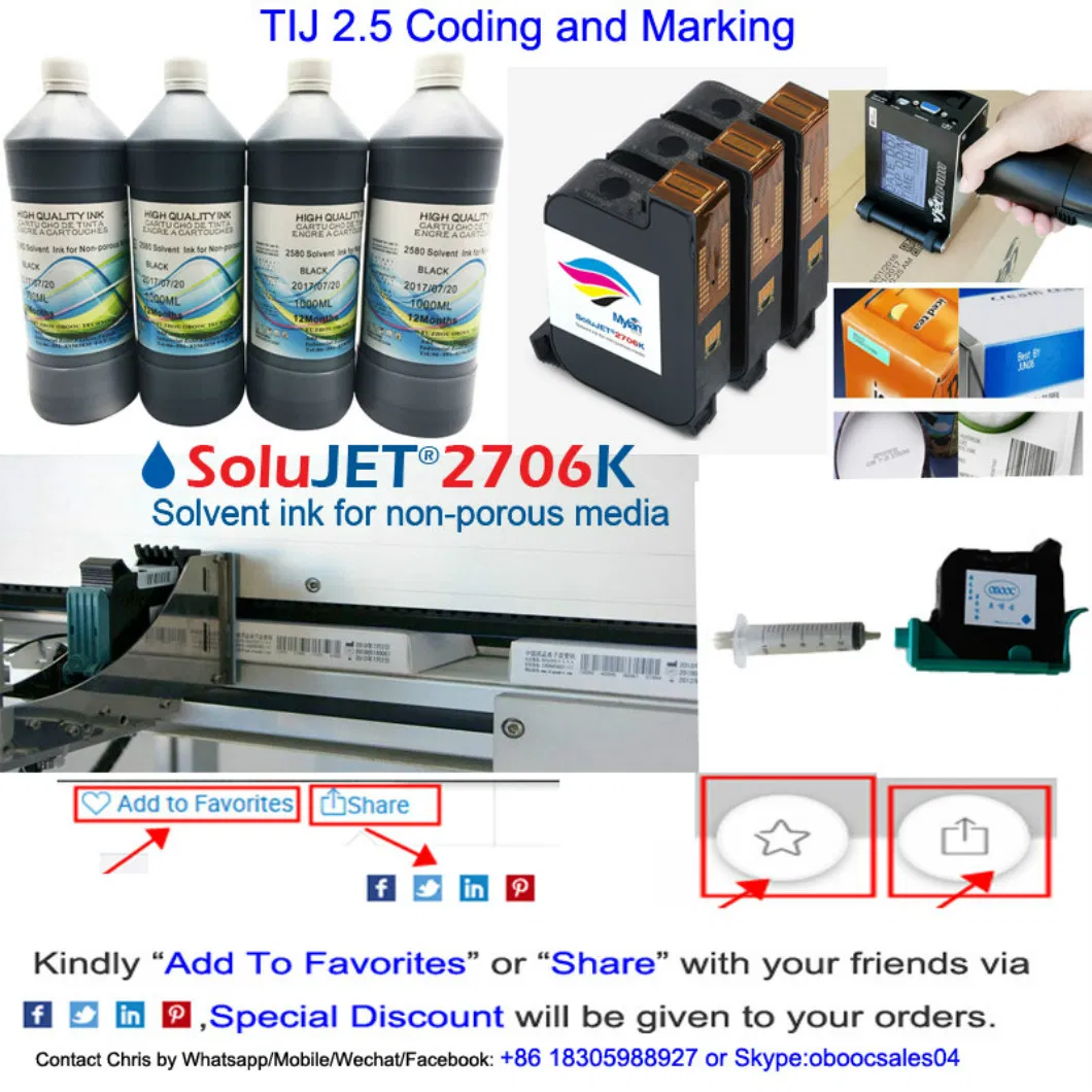 Solvent Ink Cartridge