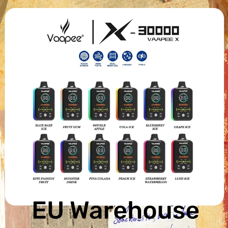 EU Warehouse Vapanda Vaapee 30000 40000 Puff Bar Wholesale I Vape Pod Vaper E Cig Disposable Electronic Cigarette Vaporizer Shisha E Hookah Charger Vaper
