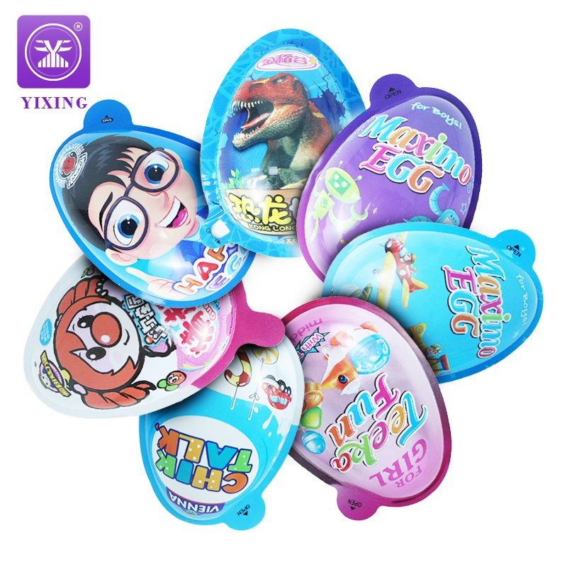 Customized Shape Blister Packaging Box Candy Toys Round Football Surprise Egg Packaging for Chocolate