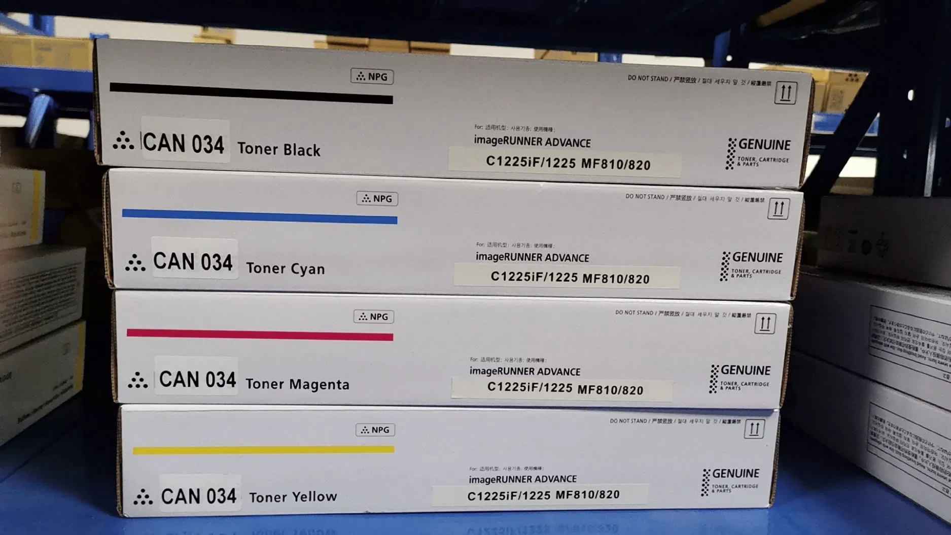 Compatible Refillable Crg034 Color Toner Cartridge for Use in Color Imageclass Mf810/820