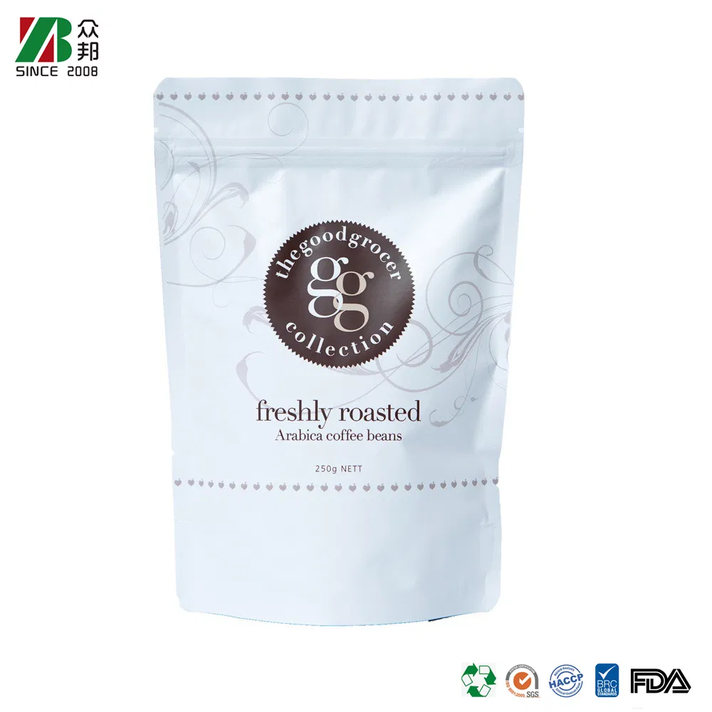 Factory Price Custom Food-Safe Zipper Packaging Heat-Seal Coffee/Tea Packing Bag Food Packaging