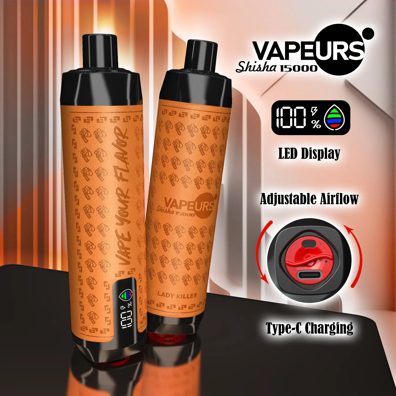Vapeurs Dtl 15K Puffs Hookah Disposable Vape Next Shisha Vape Euwarehouse Wape Puff Energy Pen E Hookah Charger