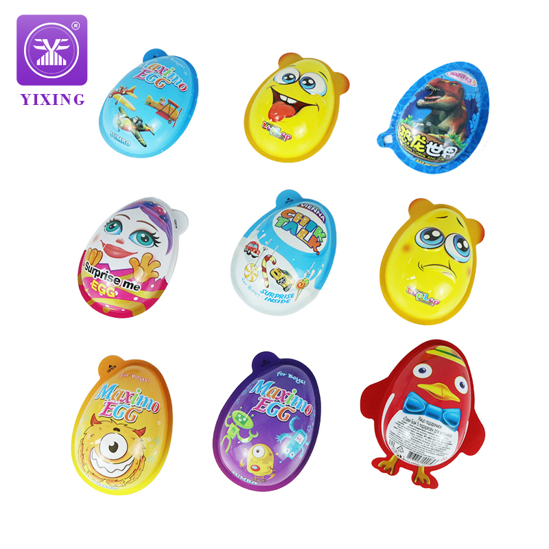 Customized Shape Blister Packaging Box Candy Toys Round Football Surprise Egg Packaging for Chocolate