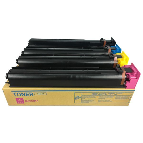 Refillable Compatible Toner Cartridge Tn711 for Konica Minolta Bizhub C654 C754 Copier