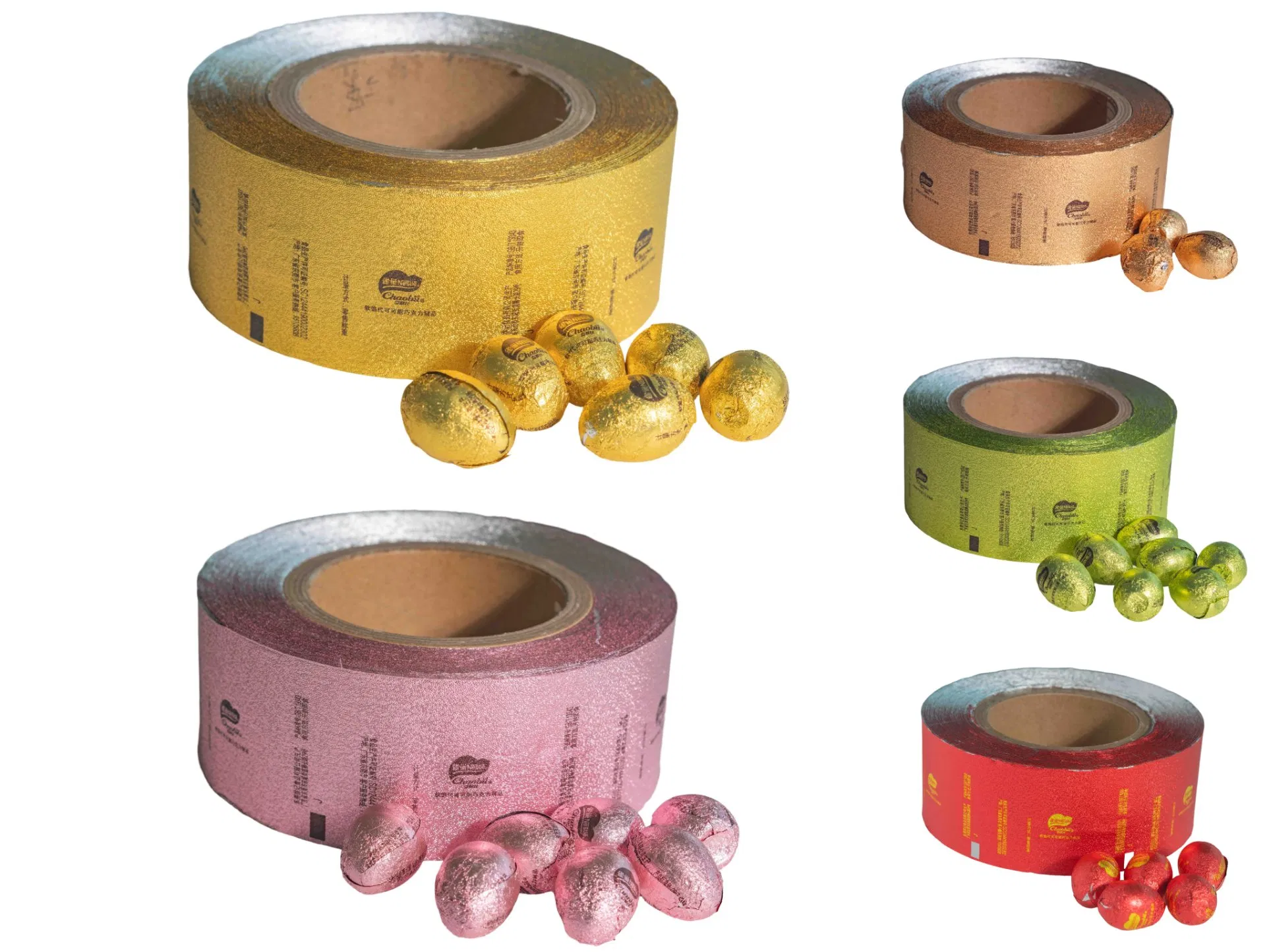 Chocolate Packaging Chocolate Bar Chocolate Egg Chocolate Ball Aluminum Foil Candy