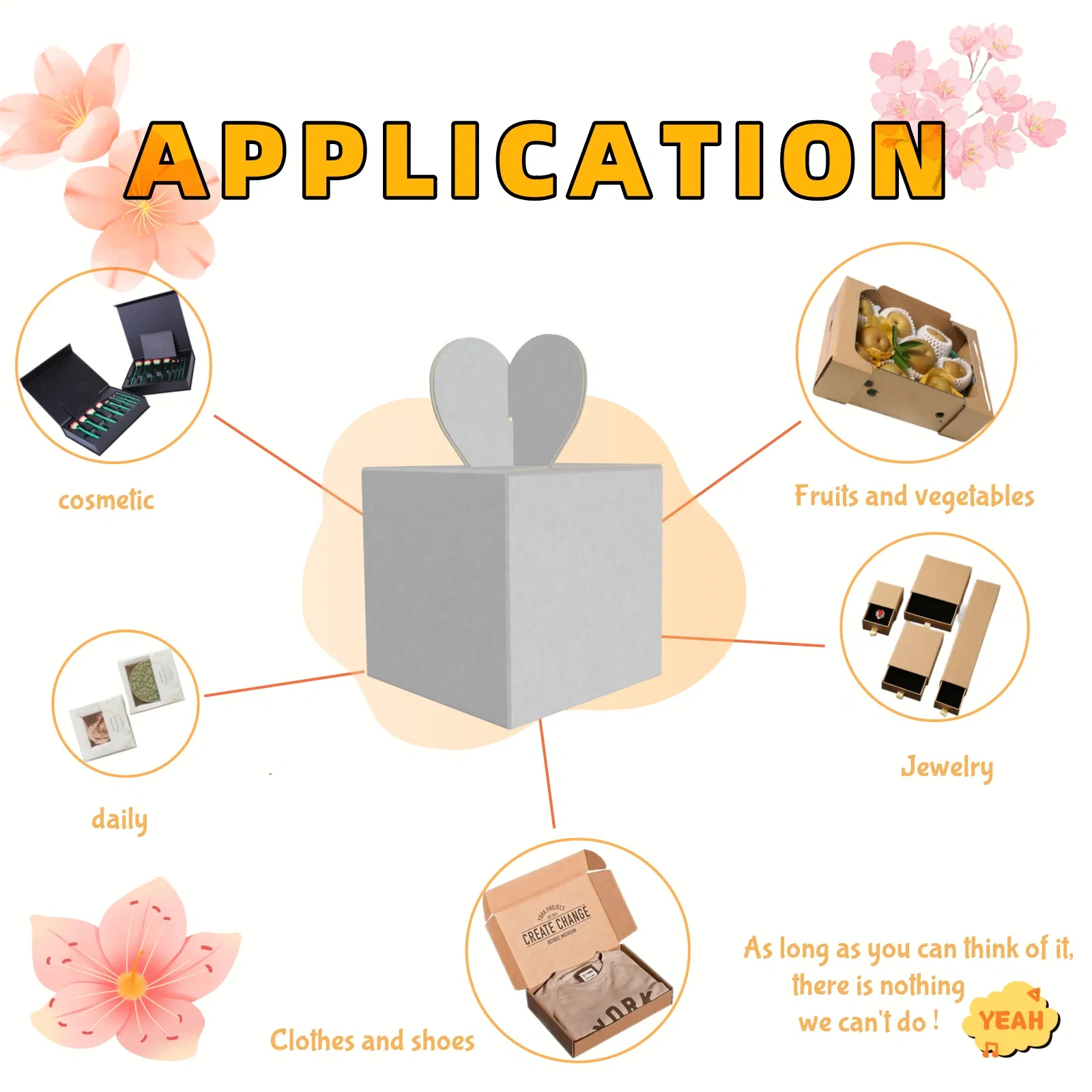 Stackable Paper Box Packaging Metalic Minimalist Cardboard Cosmetic Case