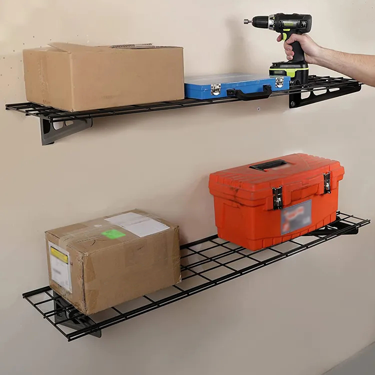 Jh-Mech Storage Floating Easy Installation Wall Mounted Garage Wall Shelf