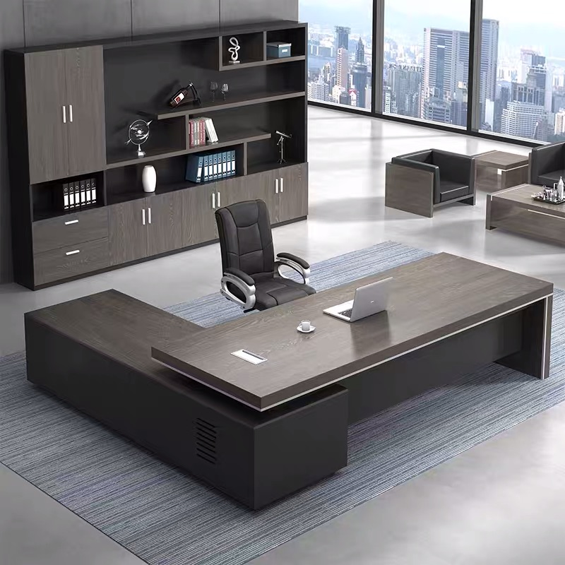 10% off Custom L Shape Table Manager Office Executive Desk with Return