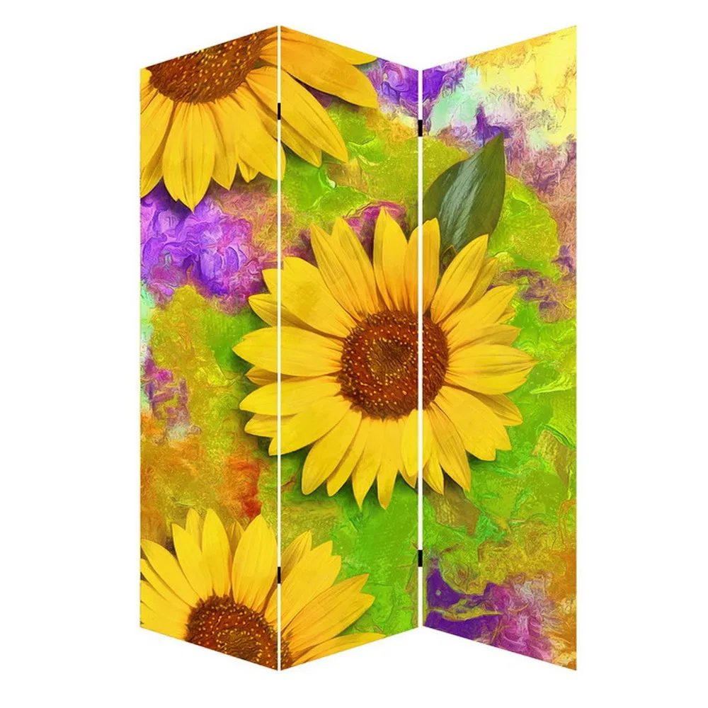 Folding Screen Room Divider Newly Wooden 3 or 6 Panels OEM Inside Wood Custom Frame Item