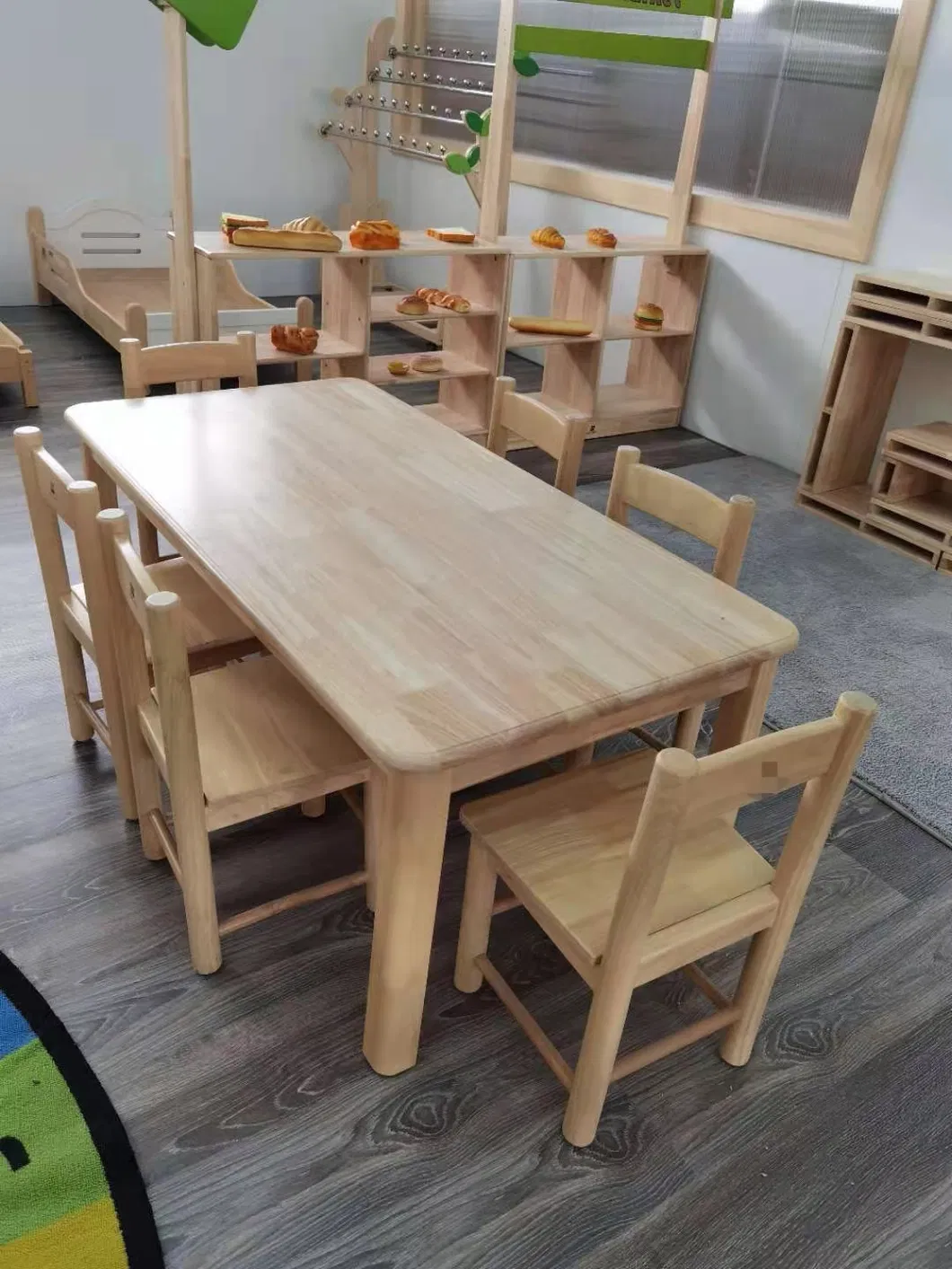 Wooden Preschool Table