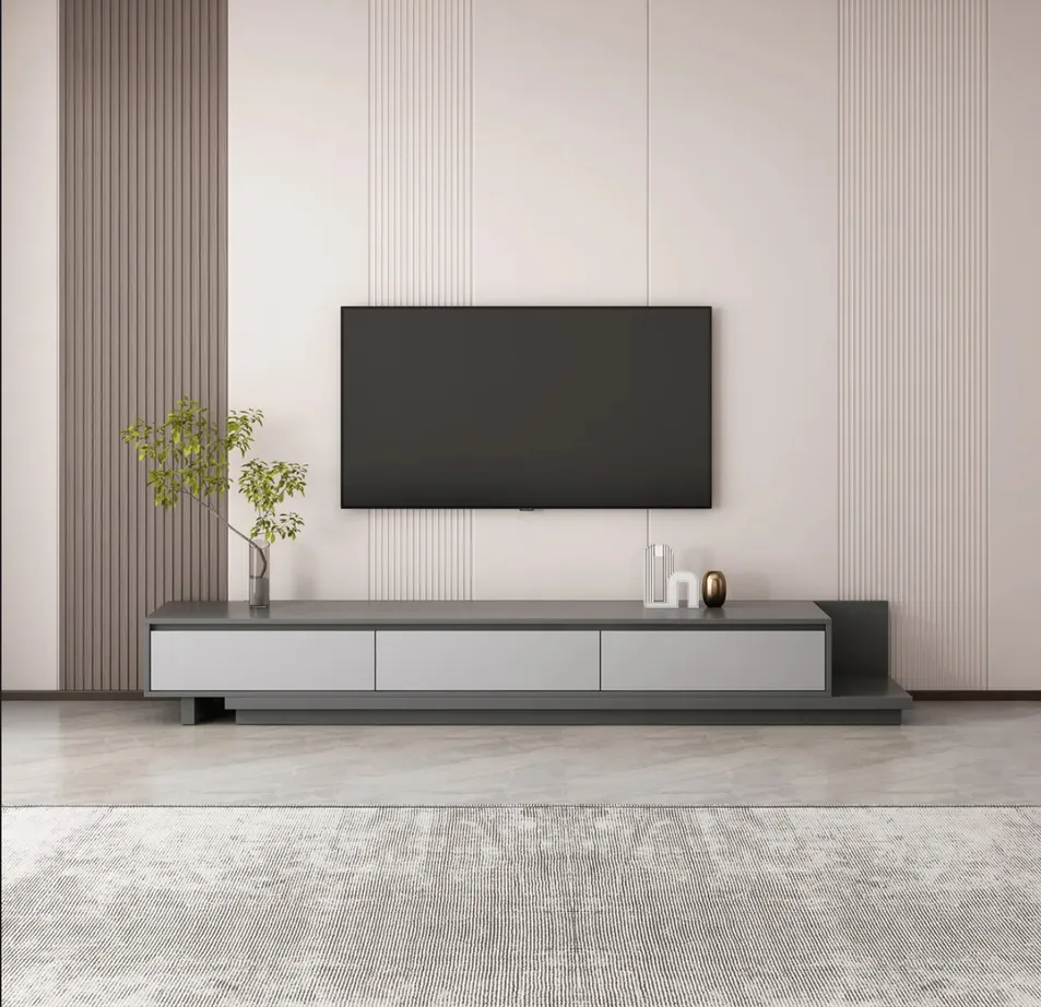 Modern Minimalist TV Stand Detail 2