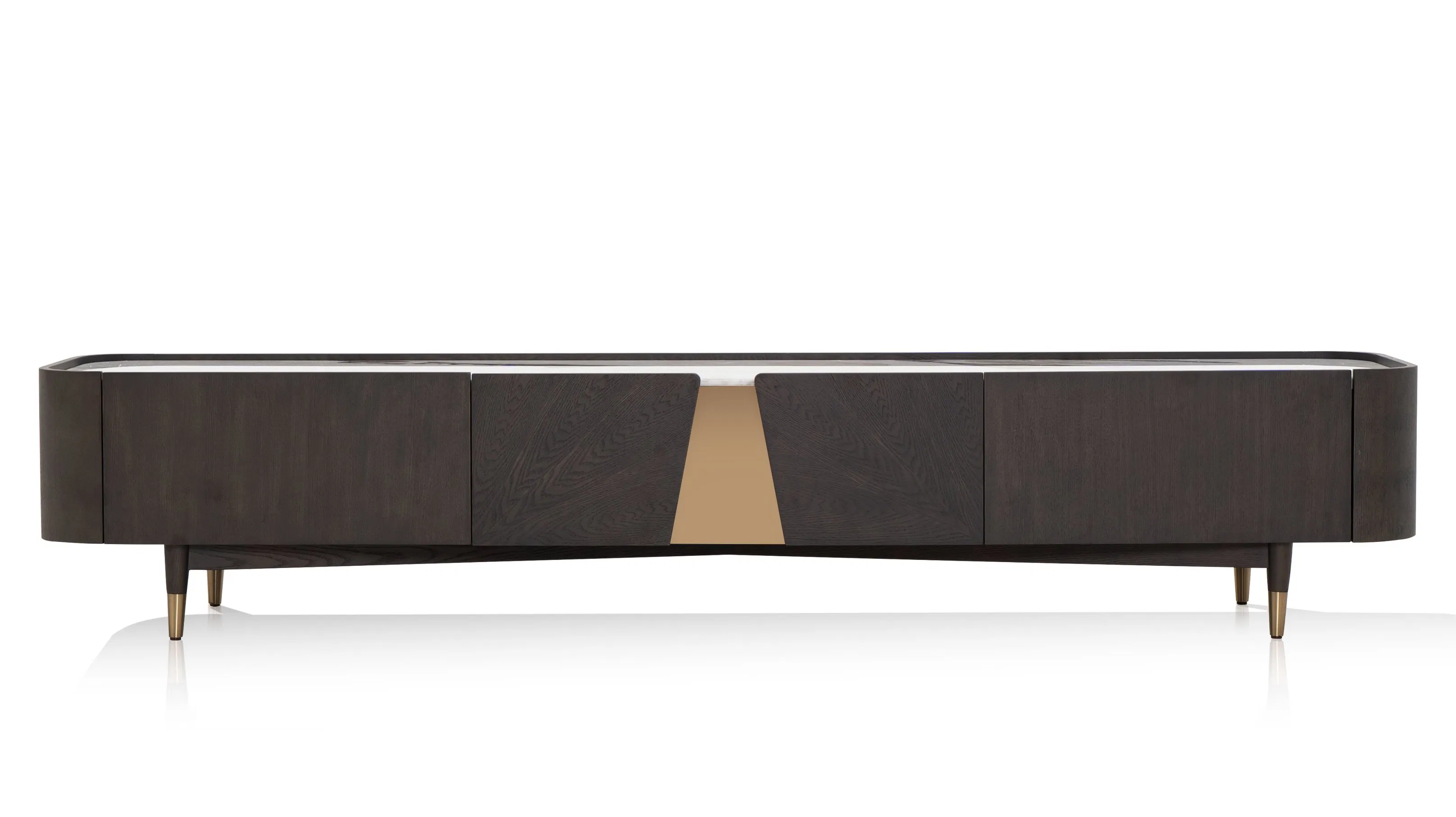 CS Home Round Non-Customized China Cabinet Furniture Table Minimalist Modern TV Stand Hot Sale