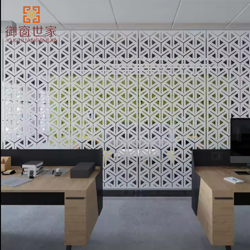 Wooden Transfer Wall Decor Interior Room Divider for House Bedroom Office Restaurant