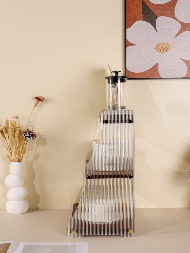 Wooden Kitchen Cabinet Organizer for Spice Jar Collection