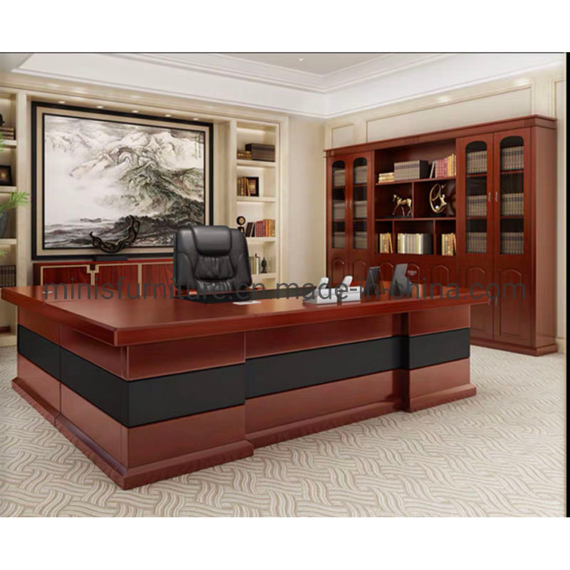Office Furniture CEO Luxury MDF Office Table Govenment Executive Big Office Desk