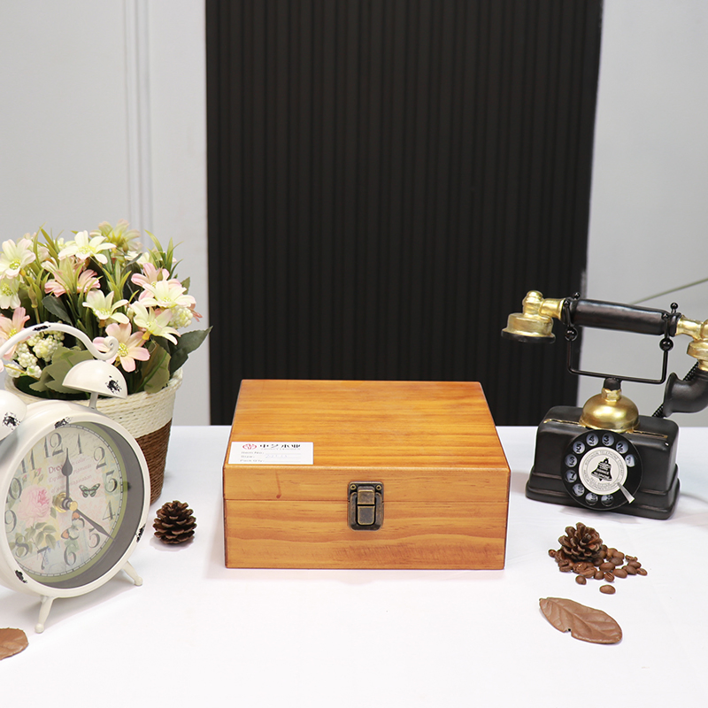 Craft Decorative Display Handcrafted Custom Logo Storage Jewelry Gift Packaging Solid Box